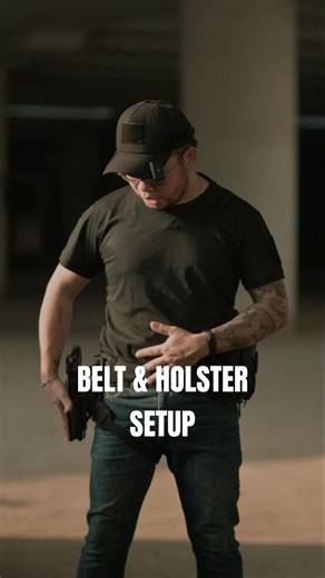 Let's spill the belt and holster setup again!