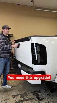Every 07-18 silverado & GMC sierra needs this upgrade #silverado #gmcsierra #diy #tailgate #fyp