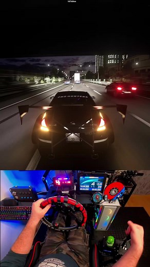 Assetto Corsa Nissan 350Z Traffic Drift Gameplay