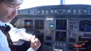Beond Airbus A319 Cockpit Maldives to Dubai & Munich