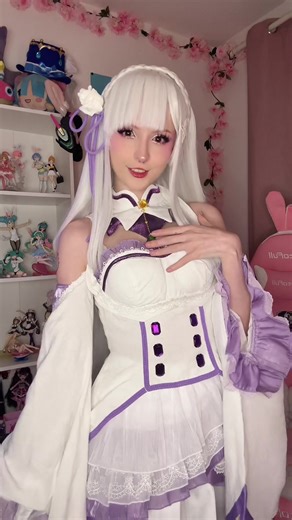 Emilia Cosplay Inspiration from Re:Zero