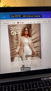 Day 69: Mastering the Zoom Blur Effect in Canva #Teamobaid #canva #canvaforbeginner