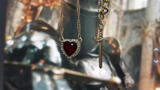 Discover Unique Princess Sword Necklaces for Couples