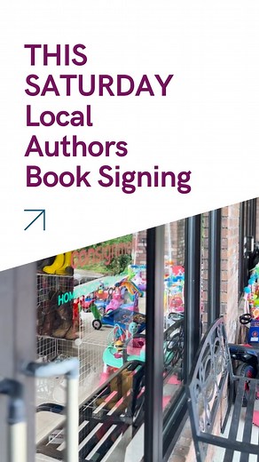 LOCAL AUTHOR BOOK SIGNING!! 📖 This Saturday, June 14th, from 10am-1pm at Crossroads Consignment! | Crossroads Consignment