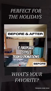 1.1K views | Need a Fireplace Renovation? Check out these Before and After Fireplace Transformations and let me know your Favorite樂 if you want to see more on these fireplace renovations, please comment and let me know and I’ll post the entire video series. | Interior Trend Inc. | Facebook