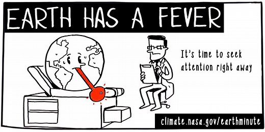 Earth's average temperature has risen over 1º F in the past century. It is projected to rise an additional 3º to 10º over the next 100 years. Data from NASA's global network of satellites, airborne missions and surface monitoring systems is used to build climate models that help us understand the causes and effects of global warming. More info: http://climate.nasa.gov/vital-signs/global-temperature/ http://nca2014.globalchange.gov/report/our-changing-climate/recent-us-temperature-trends More 'NA