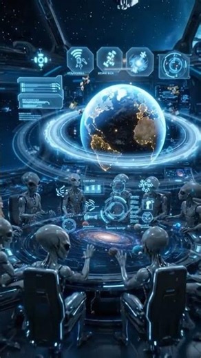 Alien Council Detects Life on Earth! 🌍👽 The First Contact Decision Begins