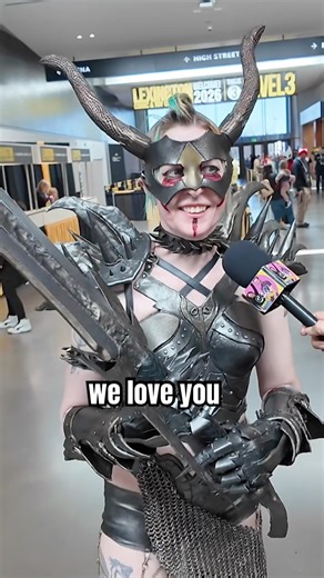 Dragonborn cosplay inspired by Skyrim at LexCon ‘26