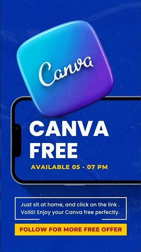 Free Canva Link 🔥 | Instant Access to Premium Designs (Limited Time!) #tutorial #graphicdesigner