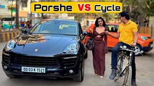 3.6M views · 115K reactions | लड़की किस पर जाएगी  ?? Cycle Vs Porsche  // Sumit Cool Dubey | Sumit Cool Dubey | Facebook