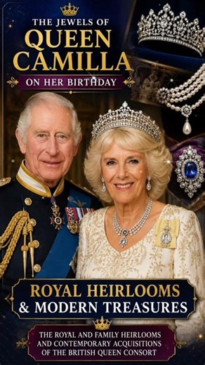 Queen Camilla's Stunning Royal Jewels on Her Birthday 💎👑 | Royal Heirlooms & Tiara Collection