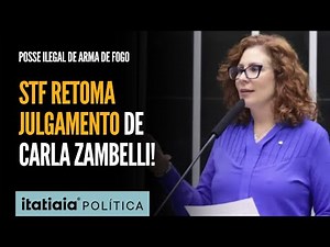 STF RETOMA JULGAMENTO CONTRA CARLA ZAMBELLI