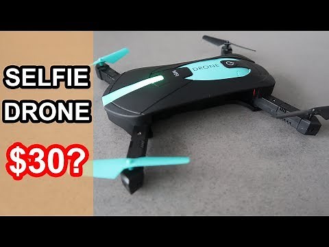 JY018 Foldable Selfie Drone Review