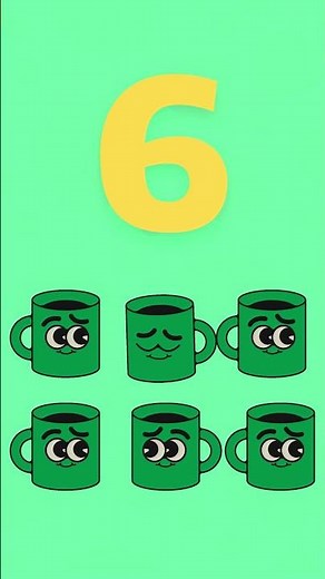 Learn Number 6 | Fun Way to Recognize Number 6 for Kids | Preschool Learning Video