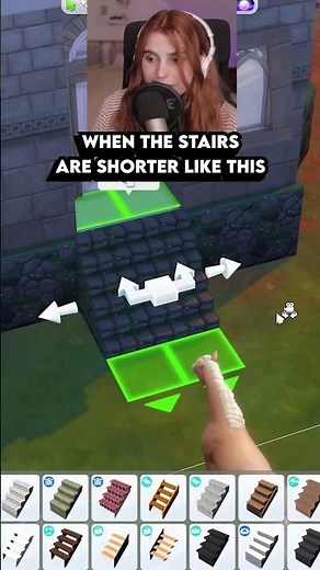 How To Build Short Rounded Stairs In The Sims 4