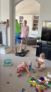 Busy Mom You Need This Foldable #walkingpad #treadmill Workout at Home #momhacks #busymomroutine