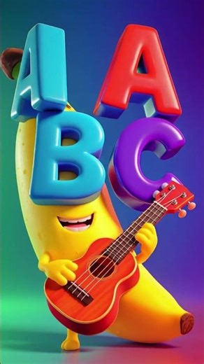 SambaNana’s ABC Song 🍌🔤🎶 | Fun Alphabet Loop for Kids | Learn ABC with Music