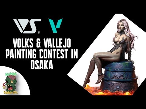The beautiful entries in the Osaka Volks x Vallejo Painting Contest for Winter 2026