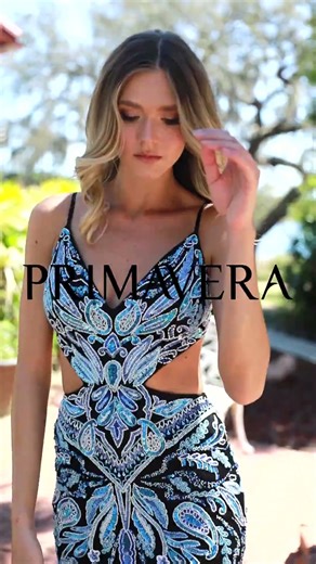 Cut-Out Short Sequin Hoco Dress: Primavera 4412