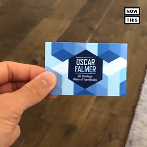 135K views · 1.3K reactions | This AR business card has display buttons for someone to call, text, Facetime, or even look at your website | NowThis Earth | Facebook