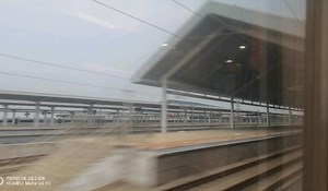 【中国铁路】G19次列车达速跨越曲阜东站及曲阜高铁枢纽