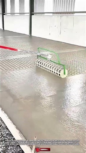 Precision Concrete Finishing Tool: Creating Perfect Grid Patterns for Heavy-Duty Work