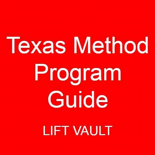 Texas Method Program Guide: Get Started Instantly (2026) - Lift Vault