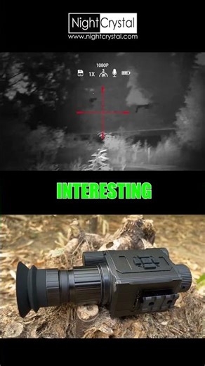 NightCrystal M6 Night Vision Riflescope Test: From Live View to 1080P Recording (Megaorei NK008) 🌙