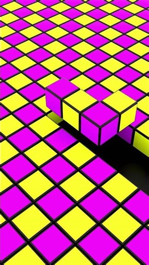 Perfect L-Shapes Drop Loop 🟨🟪✨