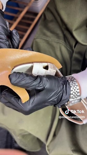 ASMR Shoe Repair: Protect Your Hermès Heels