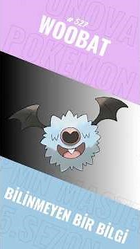 Woobat's Secret Power Lies in Its Nose ❤️