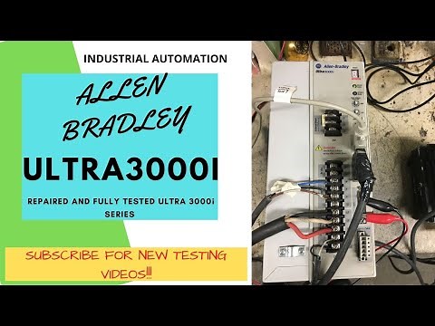 ALLEN BRADLEY ULTRA 3000i SERVO DRIVE FULL TESTING