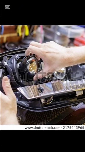 How to install the LED headlight H4 with projector lens? #led #h4