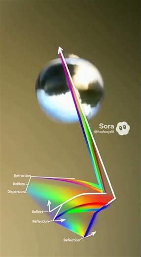 how does a rainbow form