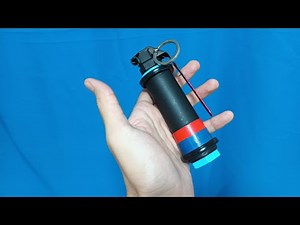 DIY airsoft flashbang 2(how it work)