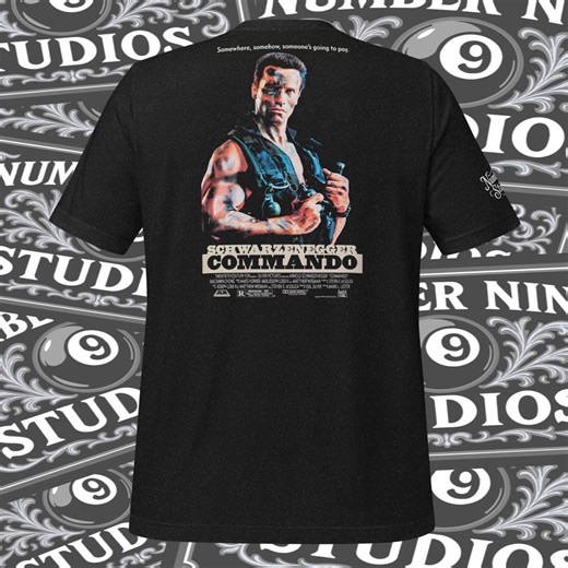 Commando Classic Action Movie (arnold Schwarzenegger) Graphic T-shirt - Etsy