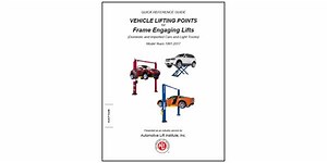 ALI's 2017 Vehicle Lifting Points Guide Now Available