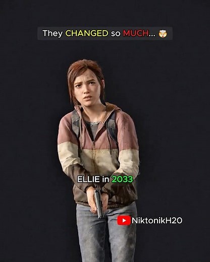 Who TRANSFORMED the MOST? 🤯 The Last of Us 1/2 #tlou2 #lastofus