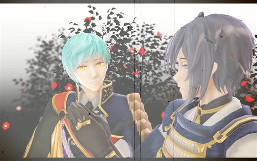 【MMD刀剑乱舞】 DONUT HOLE【一期/三日月】