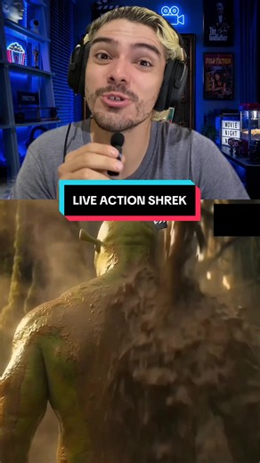 Live Action do Shrek! #shrek #filme #liveaction #react #desenho | kevin james