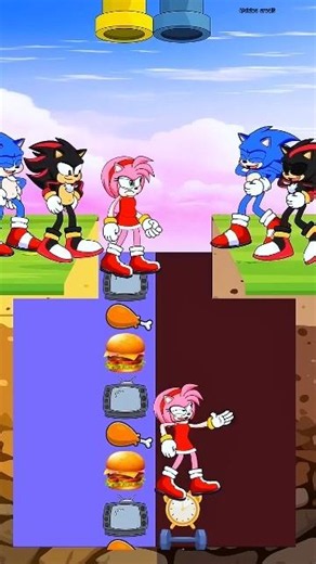 Team Sonic Thin vs Team Sonic Fat 🤯🎤😠| Singing Challenge Winner❓ #sonicshuffle #sonicchannel #sonic