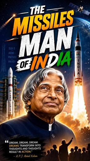 The Untold Story of India's Missile Man | APJ Abdul Kalam #shortsfeed #shorts