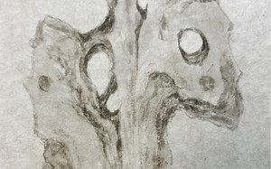 中国画山石的传统皴擦画法