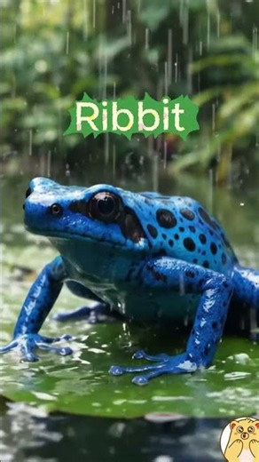 Frog Song for Kids 🐸 Ribbit Ribbit! #shorts