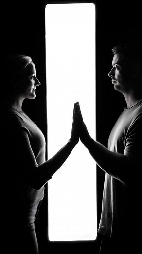 Gavin Hoey on Instagram: "From my new video out now on @adorama TV. Link in my bio. Often couple photography can be a rather safe affair with soft shadows and lots of depth of field. But when you get the chance to go a bit further, having two people in front of the lens opens up many creative opportunities. This is just one idea but it's right up on the creative scale. The lighting is a single Stripbox that's backlighting the couple. If they stand away from it they become a silhouette, if they m