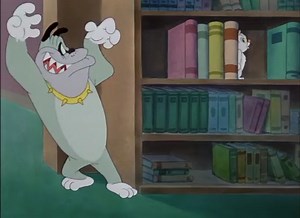 Here's more of the set up from Tex Avery's "Bad Luck Blackie" (1949). This is a good example of how Tex gets you to REALLY hate this dog and love when bad things happen to later. This is a good set up! #animation #texavery #classic #cartoon #funny | Gabe_Swarr