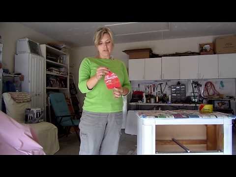 How To Use Rust-Oleum Spray Chalked Paint--Part 3 of 7