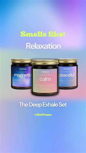 This isn’t just a candle—it’s a mood shift in a jar. 🔮🕯️ VibeFlame is the first candle designed for intentional energy shifts. 🔥 Big goals? Light Motivated. 🌿 Need to chill? Light Calm. ⚖️ Feeling off-balance? Light Aligned. Made with clean-burning coconut apricot wax & hand-poured in the USA. Free worldwide shipping. 🔥 Don’t settle for an ordinary candle—choose a vibe. Shop Now 👇🏼 | Vibe Flame