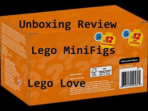 Minifigures #66814 Series 29 6 Pack Review Unboxing