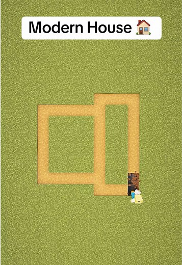 Minecraft Easy Modern House Tutorial